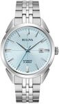 BULOVA Herren Armbanduhr 96B423, HELLBLAU