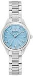 BULOVA Damen Armbanduhr "96P250", BLAU, 99