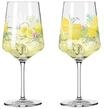 RITZENHOFF Aperitifglas-Set, 2-teilig, gr&uuml;n|gelb|lila, 99