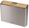 Joseph Joseph&reg; Schneidbrett-Set, 4-teilig, grau, 99