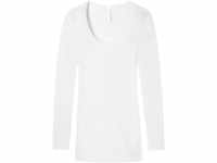 SCHIESSER Luxury Unterhemd, Langarm, Rundhals, für Damen, weiß, 38