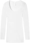 SCHIESSER Luxury Unterhemd, Langarm, Rundhals, f&uuml;r Damen, wei&szlig;, 38