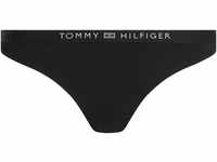TOMMY HILFIGER Bikini-Slip, Struktur-Optik, für Damen, schwarz, XS