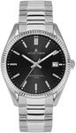 JACQUES LEMANS Herrenuhr, SCHWARZ