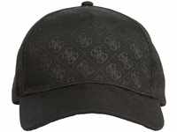 GUESS Cap, Allover Logo-Print, für Damen, schwarz, OneSize