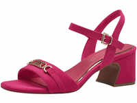 MARCO TOZZI® Sandaletten, Schmuckelement, Blockabsatz, für Damen, pink, 37