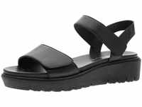 ara® Sandaletten, Glattleder, Keilabsatz, für Damen, schwarz, 38