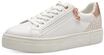 Tamaris Sneaker, Lederoptik, Rei&szlig;verschluss, f&uuml;r Damen, wei&szlig;, 38