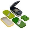 Joseph Joseph&reg; Zerkleinerer "Multi-Prep", 4-in-1-Set, gr&uuml;n|gelb|transparent, 21X10