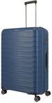 travelite 4-Doppelrollen-Trolley, Hartschale, Emblem, blau