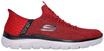 SKECHERS&reg; Summits Sneaker "Key Pace", Zuglasche, f&uuml;r Herren, rot, 44