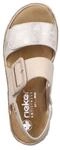 rieker Sandalen, Kunstleder, f&uuml;r Damen, beige, 40
