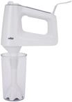 BRAUN Handmixer "MultiMix 3 HM 3105", 5 Leistungsstufen, Edelstahl, wei&szlig;