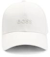 BOSS Cap, Logo-Stickerei, f&uuml;r Damen, wei&szlig;, OneSize