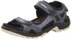 ecco&reg; Sandalen, Klettverschluss, Leder, f&uuml;r Herren, blau, 41