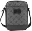 JOOP! Schultertasche, Lederimitat, Logo-Print, Patch, f&uuml;r Herren, schwarz, 99