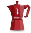 BIALETTI Espressokocher, rot, 270 ML