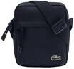 LACOSTE Umh&auml;ngetasche, Rei&szlig;verschluss, Logo-Stickerei, blau, 99