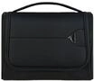 Samsonite Kulturtasche, Emblem, Rei&szlig;verschluss, schwarz