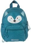 SCHNEIDERS Mini Kinderrucksack, Tier-Design, 27 cm, blau