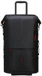 Samsonite 2-Rollen-Reisetasche, faltbar, Adressanh&auml;nger, schwarz, 99