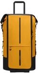 Samsonite 2-Rollen-Reisetasche, faltbar, Adressanh&auml;nger, gelb