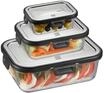GEFU&reg; Frischhaltedosen-Set, 3-teilig, transparent