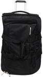 Samsonite Reisetasche, Trolley-Funktion, schwarz, 74