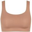 sloggi Zero Feel 2.0 Bustier, Komforttr&auml;ger, f&uuml;r Damen, beige|braun, XS