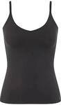 sloggi Zero Feel 2.0 Top, nahtlos, V-Ausschnitt, f&uuml;r Damen, schwarz, XS
