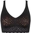 sloggi Zero Feel Bliss Bralette, herausnehmbare Pads, f&uuml;r Damen, schwarz, XS