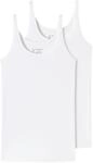 SCHIESSER Tr&auml;gertop "95/5", 2er Pack, U-Ausschnitt, uni, f&uuml;r Damen, wei&szlig;, 36