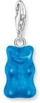 Thomas Sabo Charm Goldb&auml;r Blau, silberfarben, blau, 2,8 CM