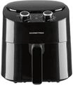 GOURMETmaxx Hei&szlig;luftfritteuse, 4.5 Liter, schwarz, 4,5 L