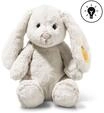 Steiff Light at Night Kuscheltier "Hoppie Hase", Licht, 28 cm, grau, CM