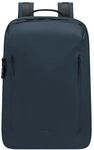 Samsonite Businessrucksack, Laptopfach, Trolleyaufsteckfunktion, blau