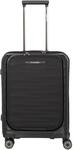 travelite 4-Doppelrollen-Trolley, Hartschale, TSA Schloss, schwarz