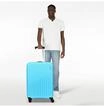 AMERICAN TOURISTER 4-Doppelrollen-Trolley, Hartschale, TSA Kombinationsschloss, blau