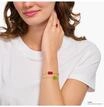 Thomas Sabo Armband mit Goldb&auml;r Rot, gelbgoldfarben, 19 CM