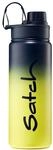 Satch Trinkflasche "Black Graffiti", gelb