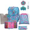 DerDieDas&reg; Schulranzen "Happy Pixel", 5-teilig, gepolstert, blau, 99