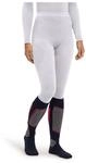 FALKE Funktionsunterw&auml;sche, Hose lang, Gummibund, f&uuml;r Damen, wei&szlig;, XS