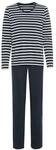 SCHIESSER Casual Essentials Schlafanzug, V-Ausschnitt, f&uuml;r Damen, blau, 36