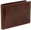 BRAUN B&Uuml;FFEL Brieftasche, RFID-Schutz, Markenpr&auml;gung, f&uuml;r Herren, braun