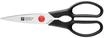 ZWILLING Vielzweckschere, schwarz|silber|rot
