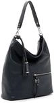 Tamaris Schultertasche, Rei&szlig;verschluss, Anh&auml;nger, f&uuml;r Damen, blau, 99