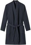 SCHIESSER Essentials Bademantel, Bio-Baumwolle, f&uuml;r Herren, grau, L