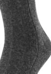 FALKE Lhasa RIB Socken, Wollanteil, Rippb&uuml;ndchen, f&uuml;r Herren, grau, 39-42