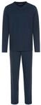 SCHIESSER Casual Essentials Schlafanzug, Baumwolle, f&uuml;r Herren, blau, 48