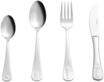LEONARDO Kinderbesteck Set, 4-teilig, silber, 99
